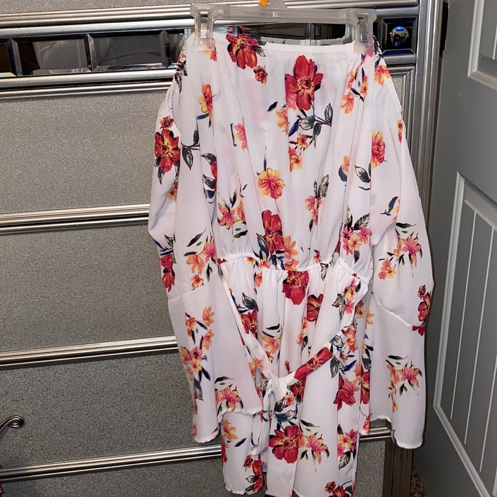 Off the shoulder romper